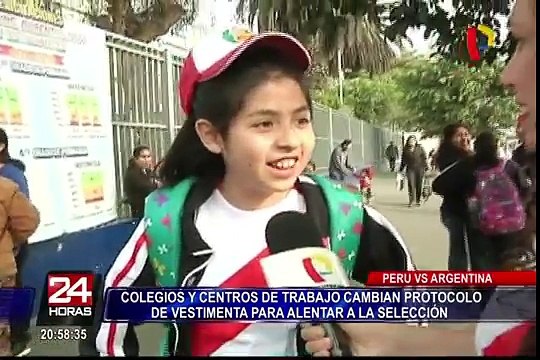 Centros de trabajo y colegios cambian protocolo de vestimenta para alentar a la 'bicolor'