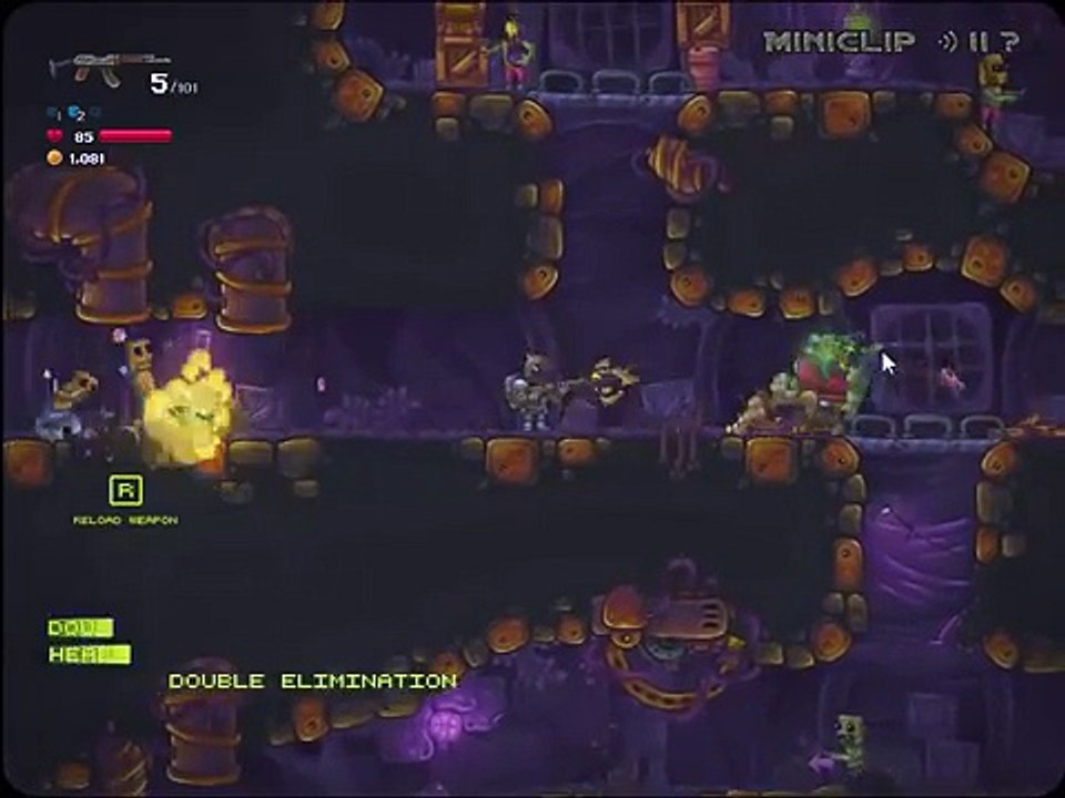 Zombotron 2 Time Machine Miniclip Stage 1-3 Walkthrough