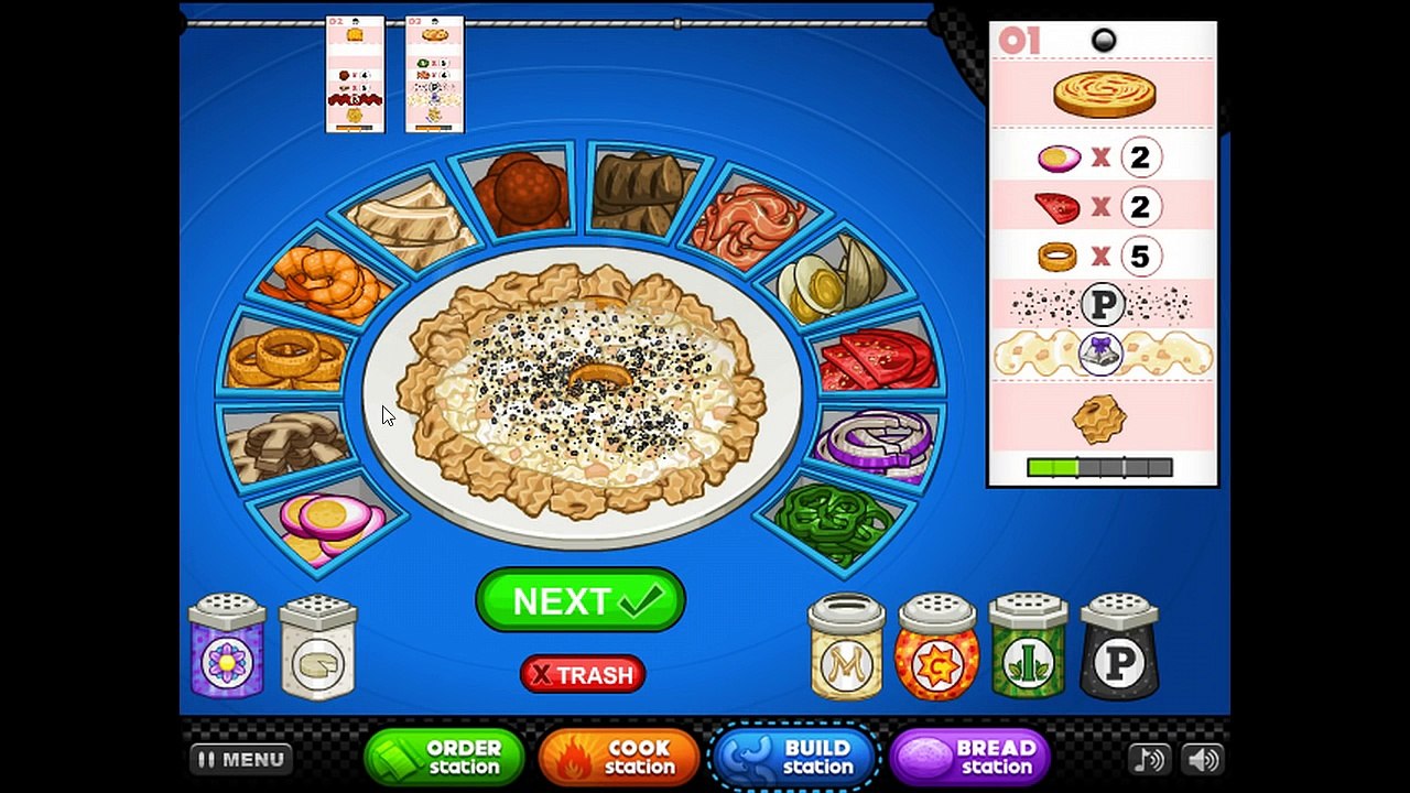 Papas Pastaria Day 113 (Rank 65) - Papa Louie