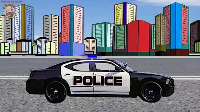 МАШИНКИ. Полицейская машина, Пожарная машина, Машина скорой помощи - Мультик-Пазл