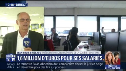 Jusqu’à 35.000€ de prime! Ce patron va redistribuer 1,6 million d’euros à ses salariés