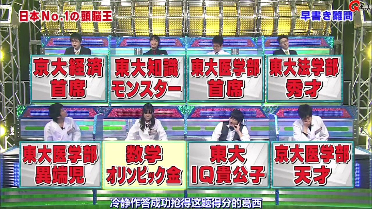 頭脳王 14年12月5日 第3回 最強の頭脳 日本一決定戦 頭脳王 14 12 5 前編 動画 Dailymotion