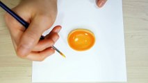 Painting. Raw egg. Draw with paint. picture-RMs9m-zmKeQ