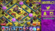 Clash of Clans - LOOK AT THE LOOT! MOST GOLD IVE EVER SEEN! Titans League Epic Loot & Trophies!
