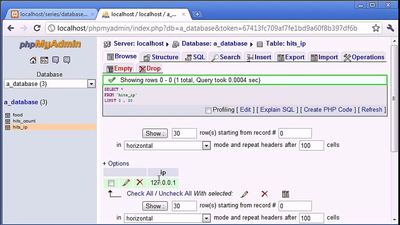 PHP Training In Jaipur|PHP Training Companies In Jaipur| Creating a Database Hit Counter Part 4