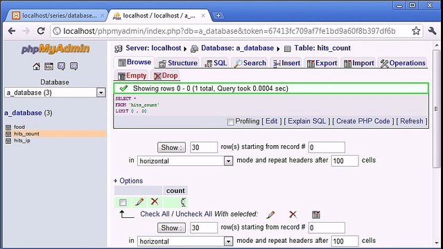 PHP Training In Jaipur|PHP Training Companies In Jaipur| Creating a Database Hit Counter Part 2