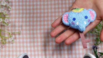 スクイーズ【作り方】ぞうのカギカバー-uBt8X0TO6PU