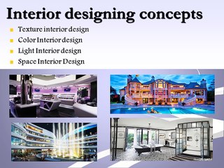 Common Interior design concepts - CoInDec