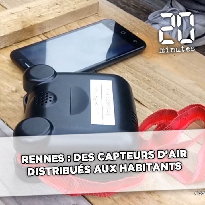 Rennes:  Des capteurs d'air distribués aux habitants