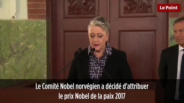 Le prix Nobel de la paix 2017 décerné à la campagne antinucléaire Ican