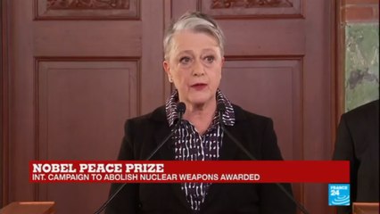 Download Video: Nobel Peace Prize: International campaign to abolish nuclear weapons awarded