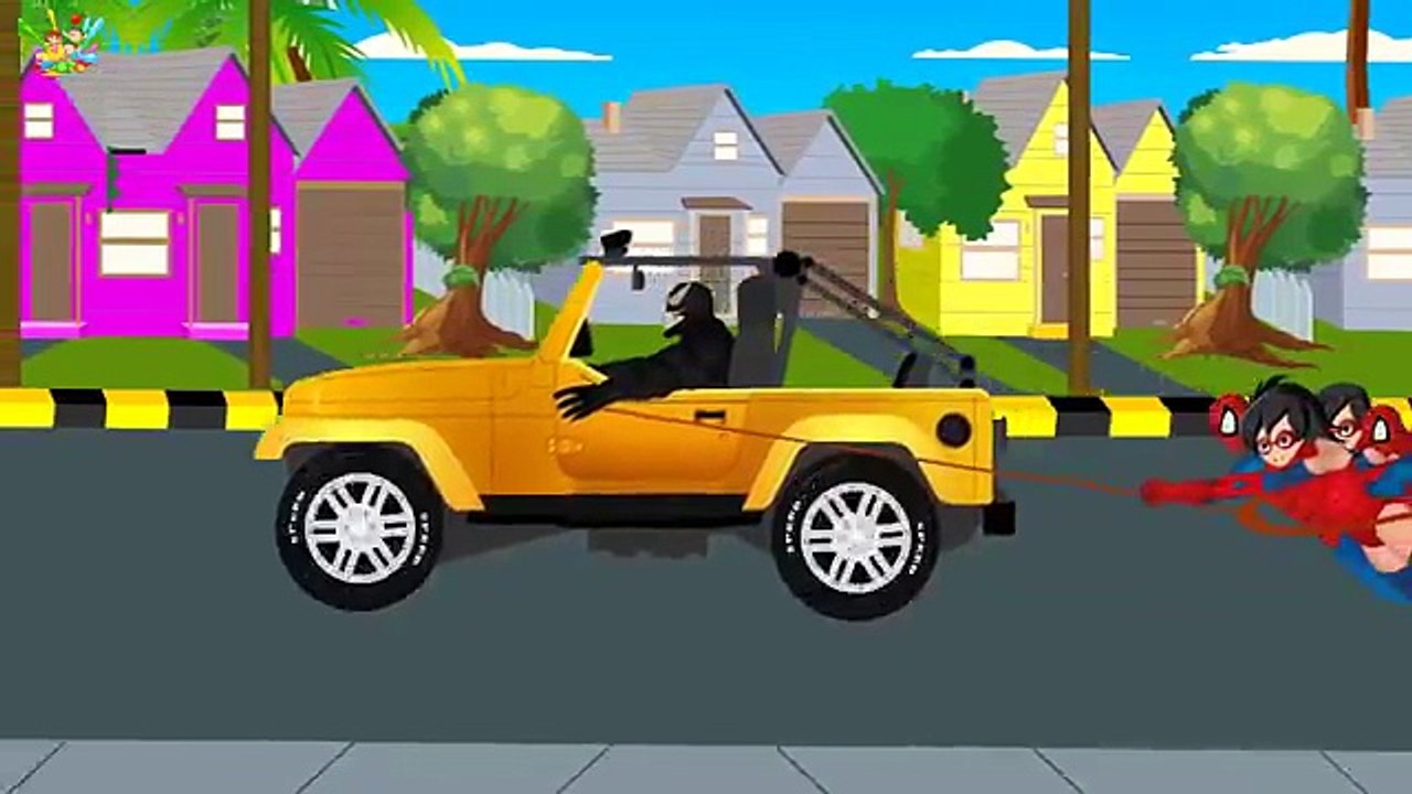 Spiderman Finger Family ( Spiderman Vs Venom ) Finger Family (venom) Nursery Rhyme | Kids Songs