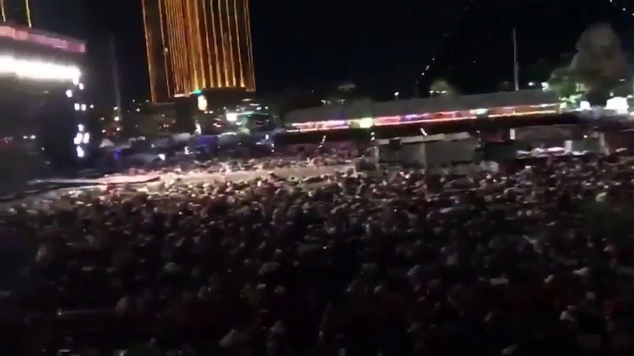 Las Vegas Shooting Near Mandalay Bay Casino : LEAKED FOOTAGES