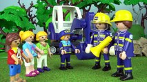 ERSTE THW BAGGER FAHRSTUNDE ! FAMILIE Bergmann #104 - Playmobil Film deutsch Geschichte