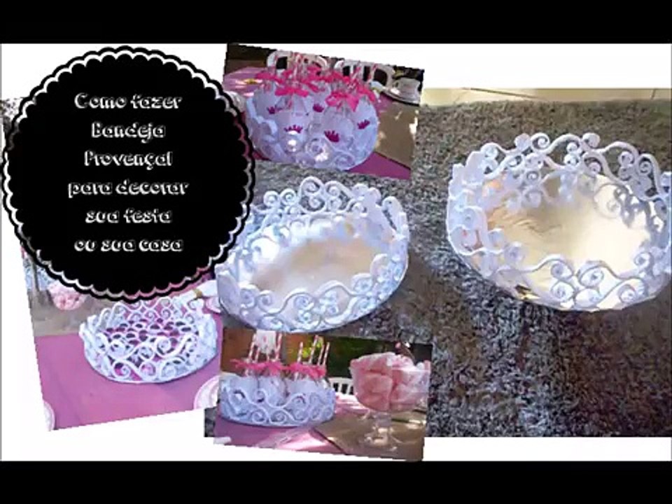 D.I.Y - Faça Você Mesmo - Bandeja Provençal - Canal da Gih