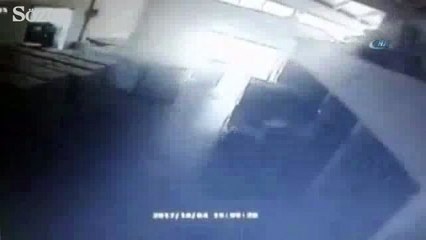 Batman OSB’deki patlama anı kamerada