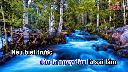 Giọt Nước Mắt Chảy Ngược (Karaoke Beat) - Tone Nam