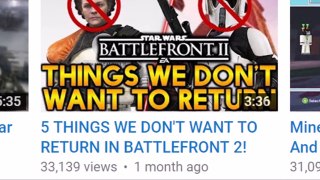 5 THINGS WE DONT WANT TO RETURN IN BATTLEFRONT 2! Part 4