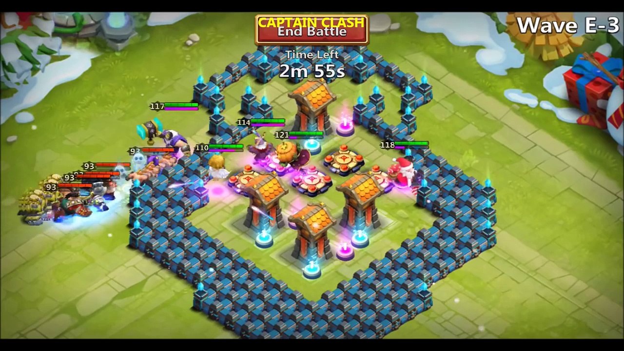 Castle Clash Town Hall 14 HBM Defense Base Design ● TH14 Corner Base Replays (Android Gameplay)