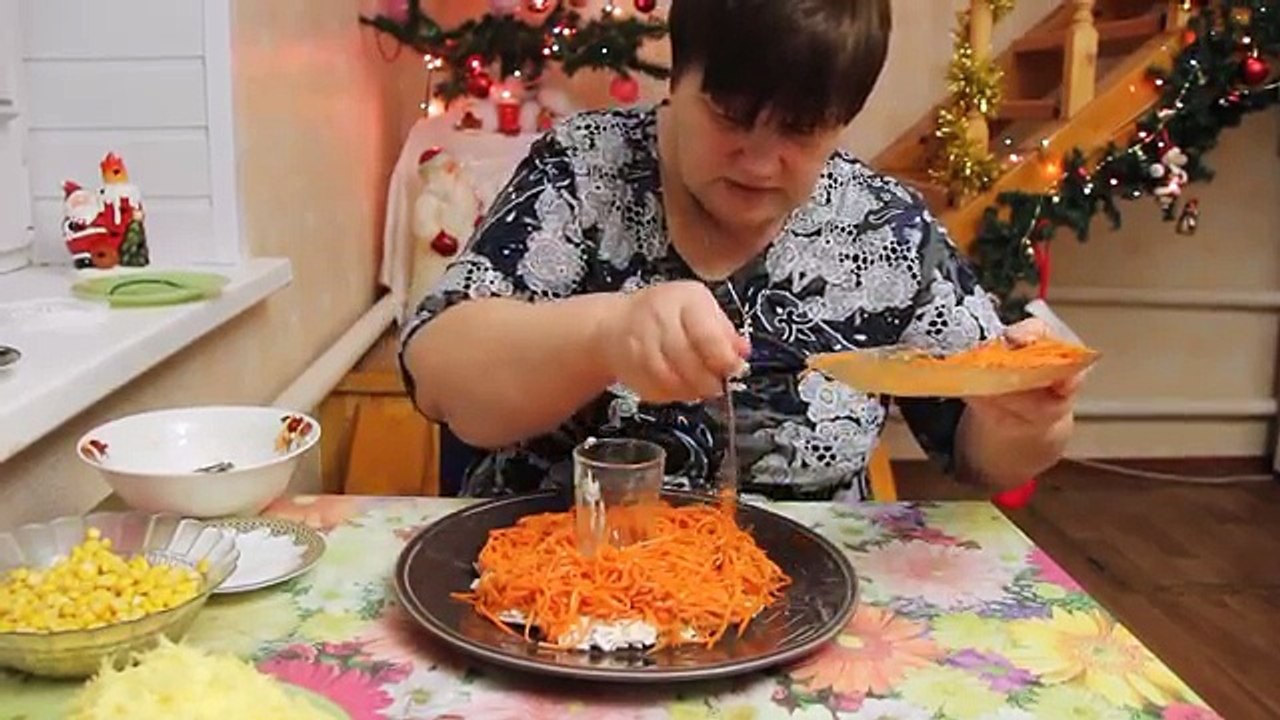 Новенький салат на Новый год!