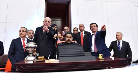 Venezuela Devlet Başkanı Nicolas Maduro TBMM'de