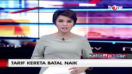 Tarif Kereta Api Ekonomi Batal Naik