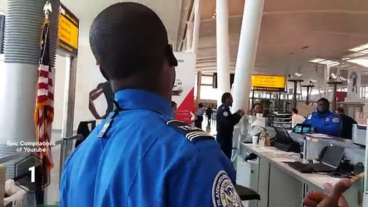 TSA Agent vs Customers! Angry People Compilation!