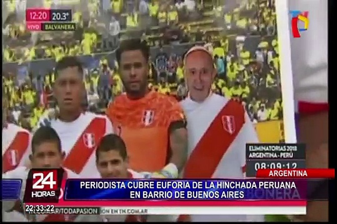 Periodista argentina cubre euforia de la hinchada peruana en barrio de Buenos Aires