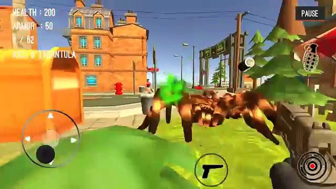 ► Spider Hunter Amazing City 3D (HGamesArt) Android Gameplay By games hole HD