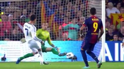 جنون المعلقين على أفضل 10 اهداف للدون في الكلاسيكو - جلاد برشلونة