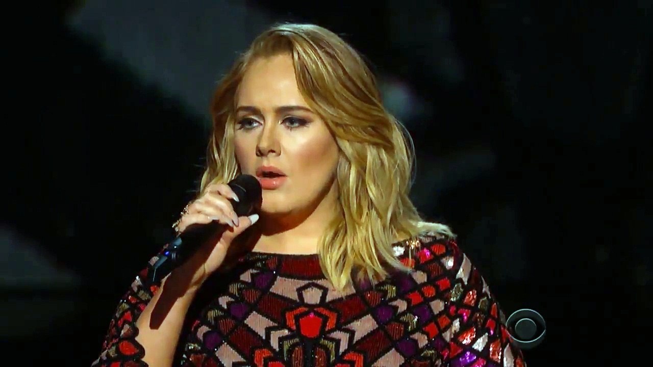 Adele Performs "Hello" at 2017 Grammy Awards
