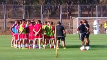 آخر استعدادات المنتخب المغربي قبل مواجهت الغابون برسم إقصائيات كأس العالم 2018