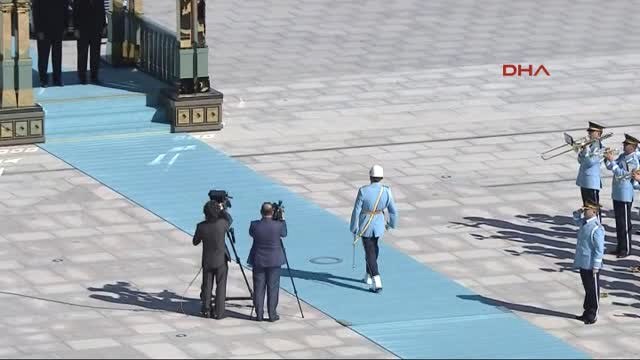 Cumhurbaşkanı Erdoğan, Venezuela Devlet Başkanı Maduro'yu Resmi Törenle Karşıladı