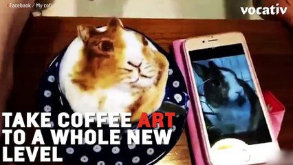 3D Lattes At My Cofi Are Taking Latte Foam Art To A New Level