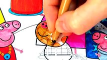 Peppa Pig Granny and Grandpa Pig Coloring Book Page Kids Fun Art Activities Learning Video For Kids