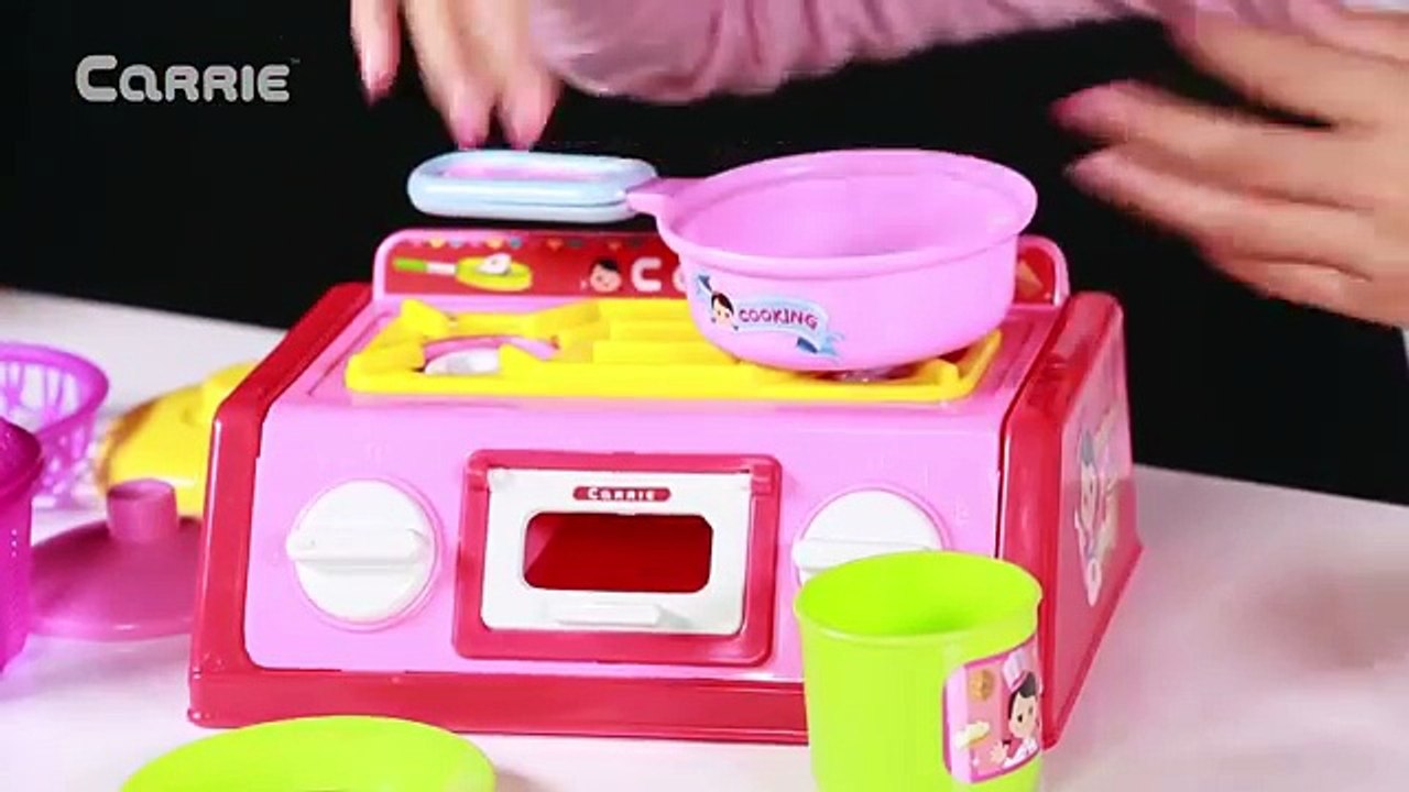 캐리와 꼬마캐빈의 캐리 바구니 소꿉놀이 장난감 놀이 CarrieAndToys