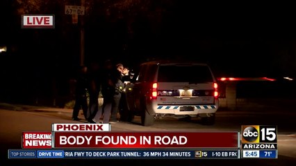 Police: Man found shot dead on west Phoenix street