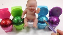Slime Glue Colors Water Balloons Baby Doll Toys DIY Learn Colors Slime Clay