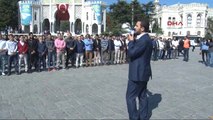 Beyazıt Meydanı'nda İdlib'te Ölenler İçin Gıyabi Cenaze Namazı