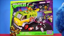 Teenage Mutant Ninja Turtles Party Wagon Half-Shell Heroes MEGA Bloks Unboxing, Review By WD Toys