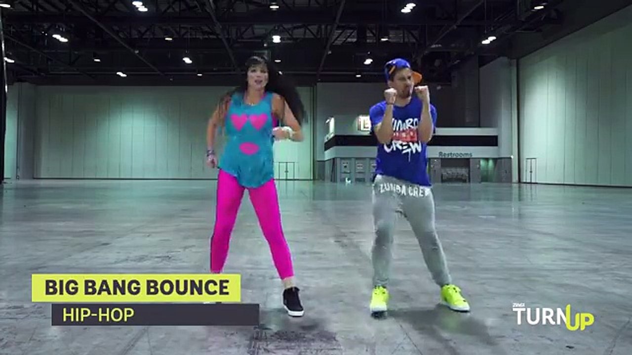 THE BIG BANG BOUNCE - HIP HOP - ZUMBA 'TURNUP - Learn This Choreography