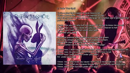 The Birthday Massacre - Under Your Spell (Lyrics)