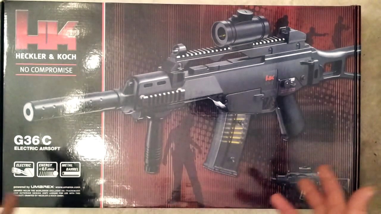 H&K G36C Softair Gewehr elektrisch