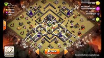 Live Attack, Quatro LavaLoonion vs Maxed Defenses TH9 | Lava Hound Strategy | Clash Of Clans HD