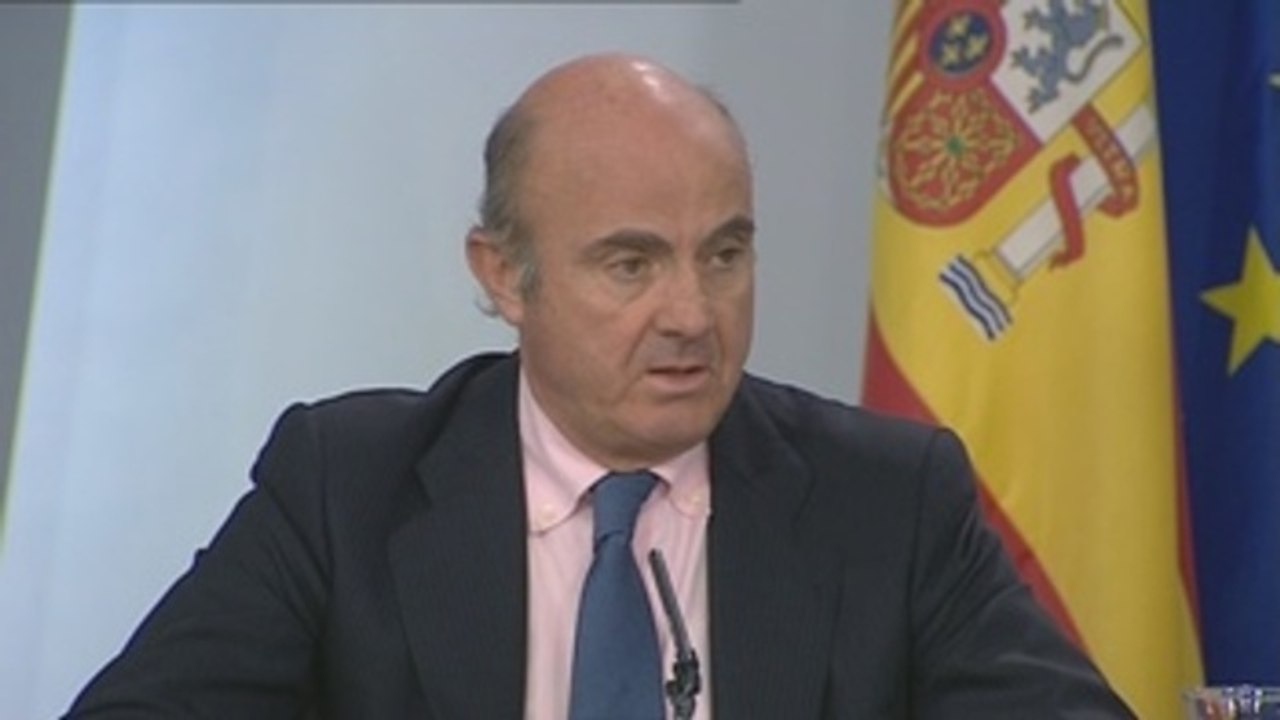 Luis de Guindos culpa a la Generalitat de la salida de empresas de Cataluña