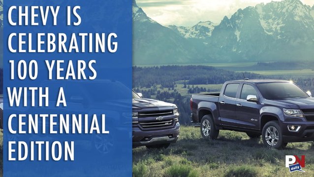 Chevy Is Celebrating 100 Years Of Trucks With Centennial Edition
