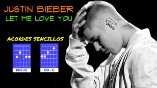 JUSTIN BIEBER - LET ME LOVE YOU CHORDS | TUTORIAL CHORDS | HOW TO PLAY ON GUITAR LET ME YOU