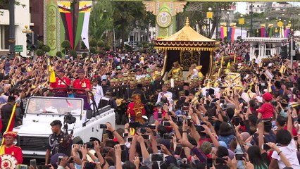 Asie: le sultan de Brunei fête en grande pompe 50 ans de règne
