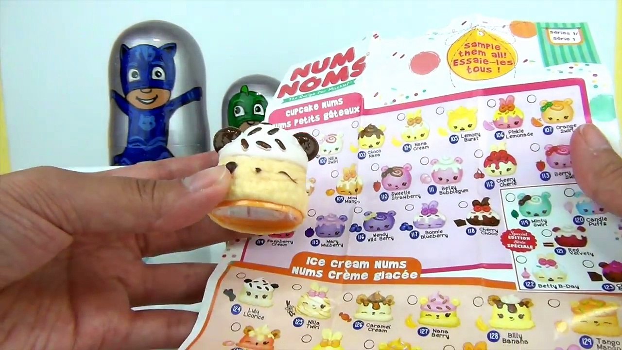 Disney Jr. PJ MASKS Nesting Matryoshka Dolls, Stacking Cups with Toy Surprises / TUYC