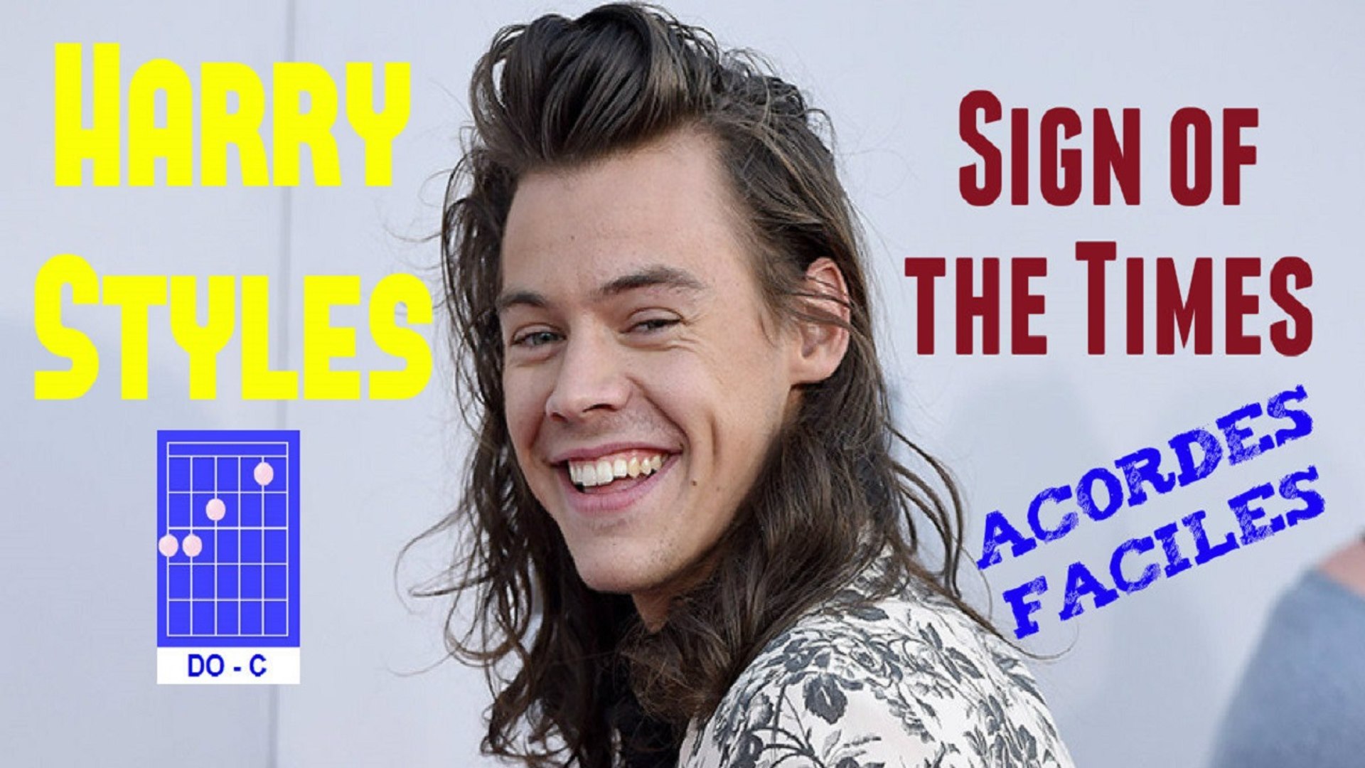 ⁣HARRY STYLES - SIGN OF THE TIMES CHORDS | ACORDES HARRY STYLES | HOW TO PLAY ON GUITAR